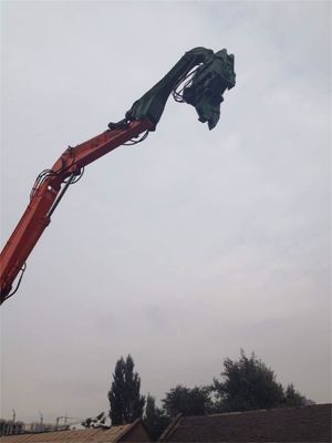 Pile Driving e Pile Pulling Excavator Pile Driving Arm CAT340 personalizzato con pile driver