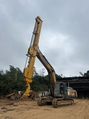 Escavatore personalizzabile XE370 Braccio telescopico a tre stadi BS900 Materiale più leggero Efficiente nel trasportare secchio o presa 37T