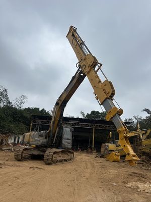 Escavatore personalizzabile XE370 Braccio telescopico a tre stadi BS900 Materiale più leggero Efficiente nel trasportare secchio o presa 37T