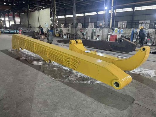 CAT349 22m Q355B Excavator Stack Driving Arm Size Arm Angle di apertura di circa 160 °