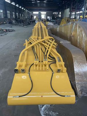 CAT349 22m Q355B Excavator Stack Driving Arm Size Arm Angle di apertura di circa 160 °