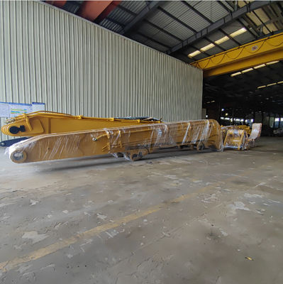 Escavatore a pila braccio motore e boom