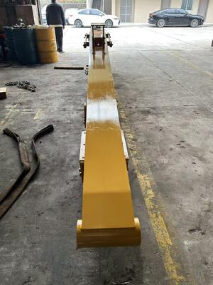 Braccio di scavo scorrevole per escavatore con benna, per escavatori Komatsu, Hitachi