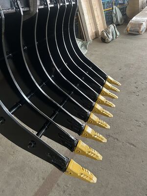 Hot Sale Excavator Rake Bucket  Excavator Attachments Root Rake Bucket  Customized for Excavator