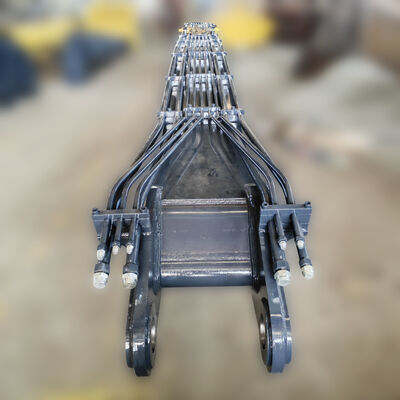 Custom Excavator Pile Driving Boom Hydraulic Piling Arm Attachment