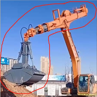 L'asta telescopica antiusura dell'escavatore 20-50ton tre segmenta 25m 30m 32m CAT SY PC ZX
