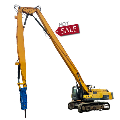 Escavatore facoltativo High Reach Boom, braccio di 18M 20M 24M 26M 28M 30M di demolizione di tre sezioni