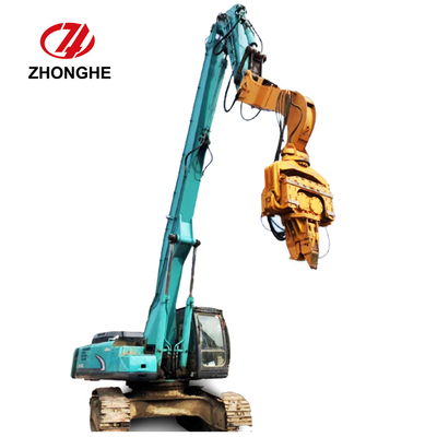 mucchi concreti di Pile Driver Boom dell'escavatore di 13M 15M per ZX330 PC300 Hyundai R360
