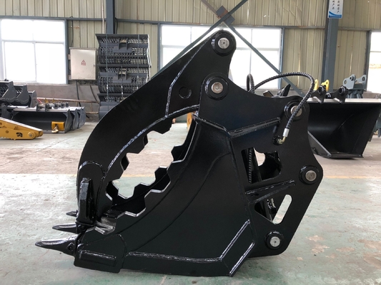 Escavatore durevole e resistente all'uso Thumb Bucket 0.6cbm per PC120 ZX130 SH150