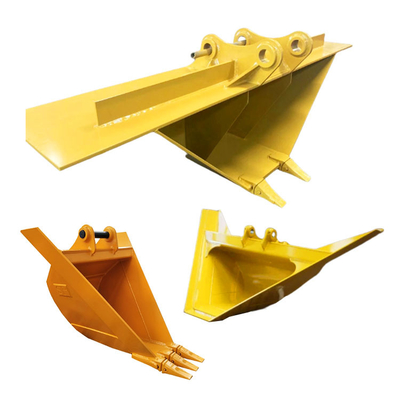 Secchio durevole della fossa di V per l'escavatore, escavatore Trapezoidal Ditch Bucket