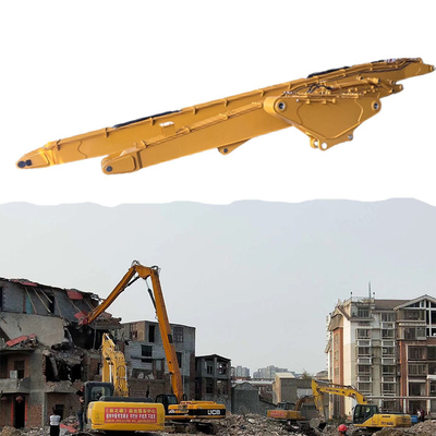Produttore 19 - 22m Arm di estensione del boom di demolizione ad alta portata per escavatori da 30 a 38 tonnellate