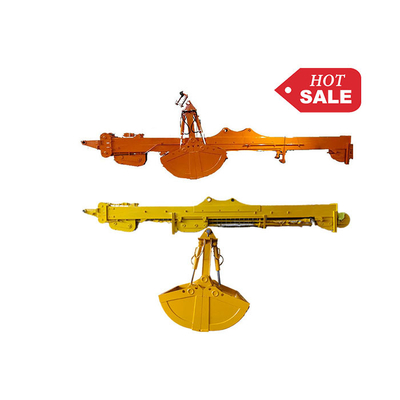 Escavatore rosso da 20 tonnellate Escavatore a braccio telescopico Tre sezioni Boom telescopico Per Hitachi Komatsu Cat