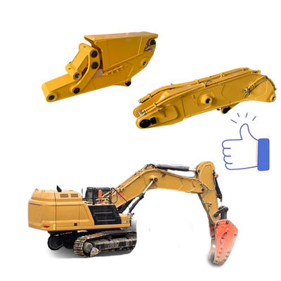 Alta resistenza escavatore tunnel boom breve boom escavatore braccio di lunga portata per escavatore per gatto hitachi komatsu zoomlion