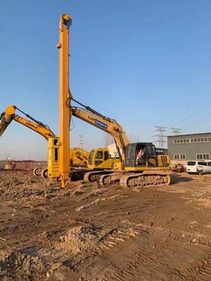 Escavatore ad alta resistenza PC350 tubo a braccio telescopico a due fasi LG700 configurazione materiale attacco secchio operazione di costruzione a pozzo profondo 35T