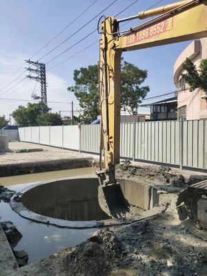Forte prestazioni di scavo Escavatore braccio scorrevole SH240 per il tunnel Jacking della metropolitana 24T con accessori