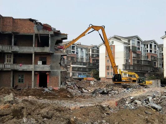 Escavatore multifunzionale con braccio di smontaggio a tre fasi CAT325 per la frantumazione di precisione di Q355B