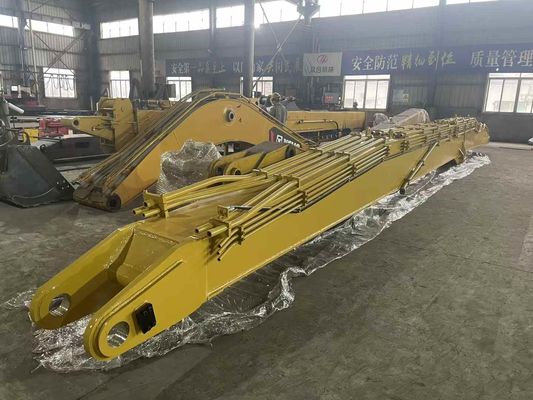 CAT349 22m Q355B Excavator Stack Driving Arm Size Arm Angle di apertura di circa 160 °