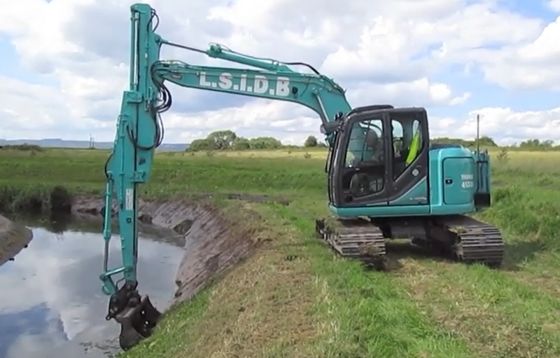 Escavatore braccio scorrevole braccio lungo PC200, vendita diretta in fabbrica