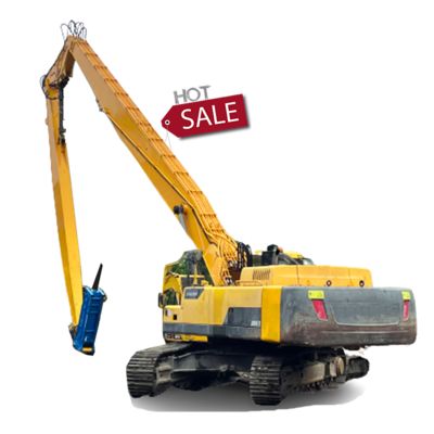 Braccio demolizione a tre sezioni da 16-20 metri per escavatori ZX250 ZX260 ZX330 per macchine edili