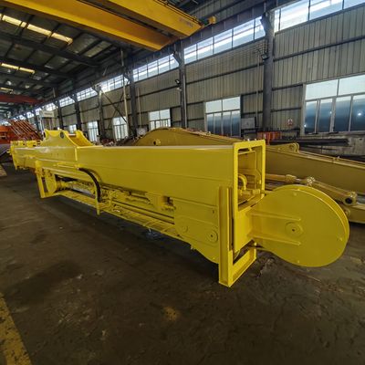 Escavatore con braccio telescopico a tre stadi Braccio e braccio di estensione a lunga portata Braccio a lunga portata per escavatore SH370