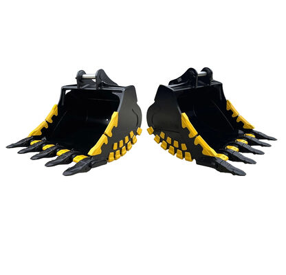 Alta capacità e resistenza al carico pesante Escavatore secchio di roccia secchio di roccia pesante secchio di roccia secchio di roccia per macchine per il movimento della terra